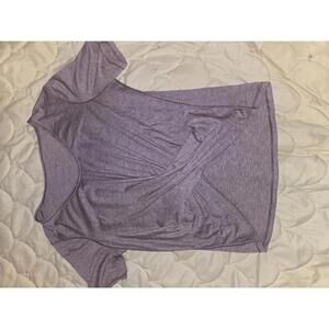 Lululemon Women's Purple Short Sleeve Activewear T-Shirt